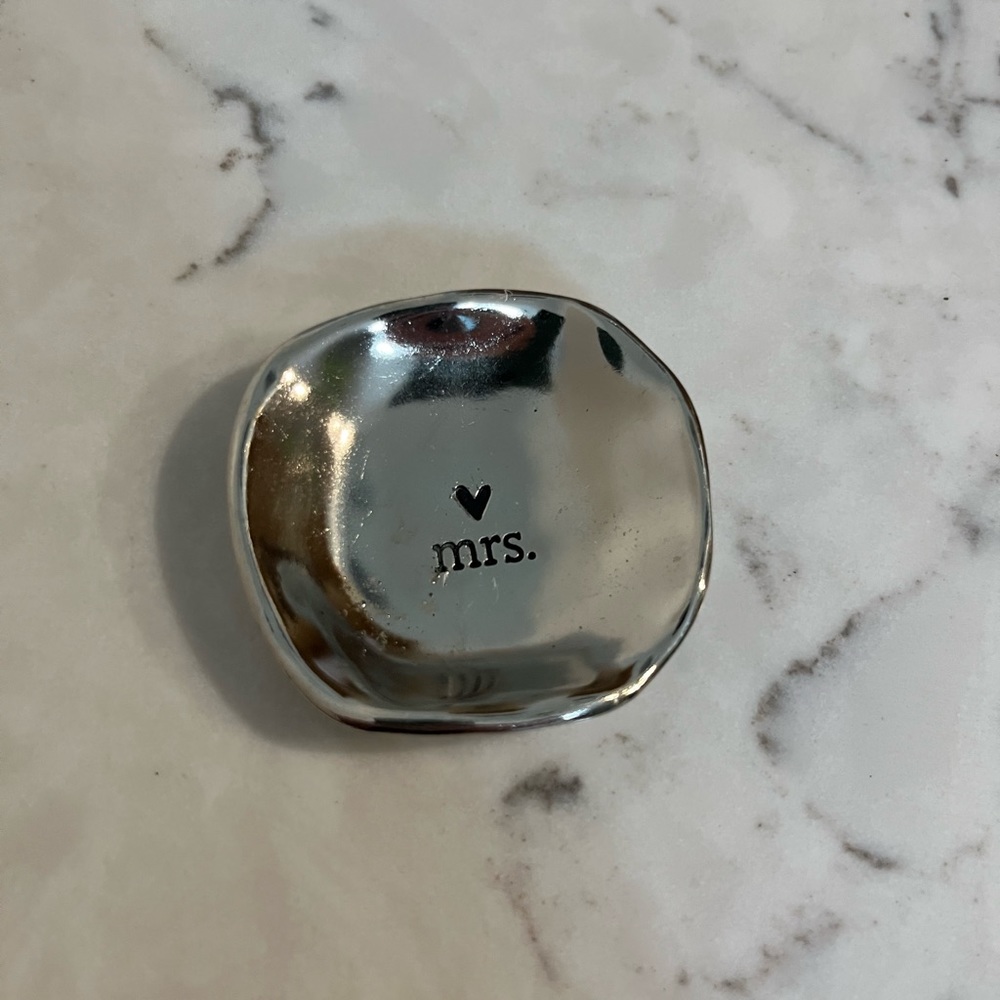 Ring dish - MRS - Bride to be